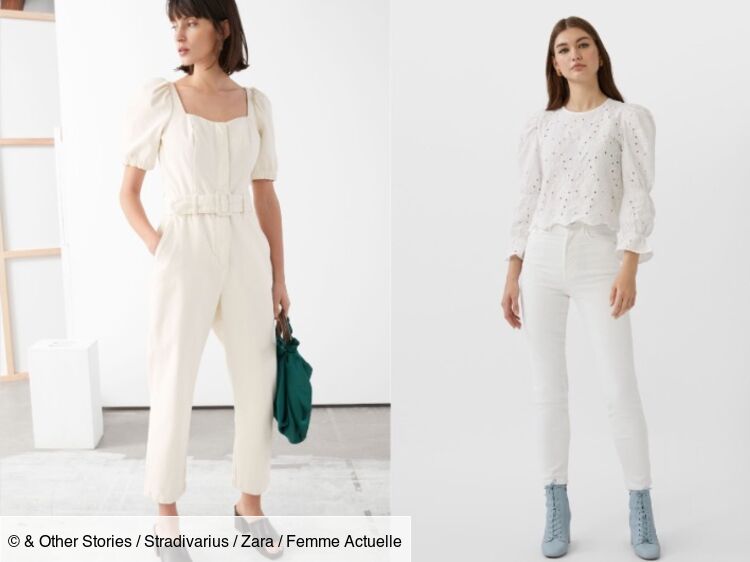 Total look blanc : comment bien le porter ? Conseils et idées de looks  canons pour le printemps : Femme Actuelle Le MAG