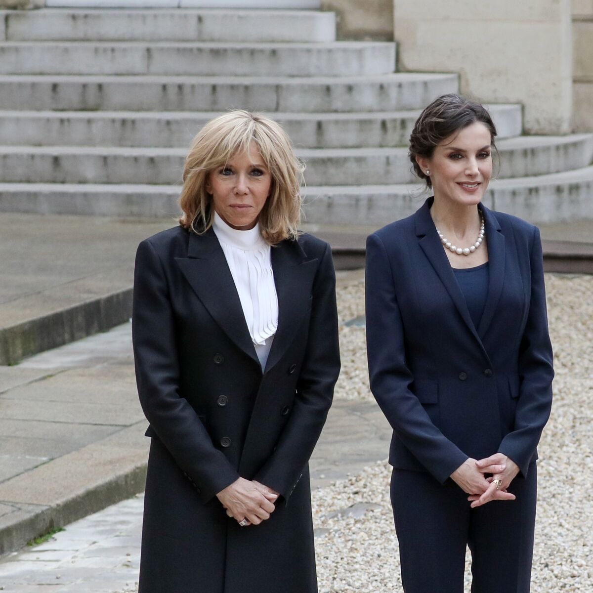 Brigitte Macron Infectee Par Le Coronavirus Apres La Visite De Letizia D Espagne Femme Actuelle Le Mag
