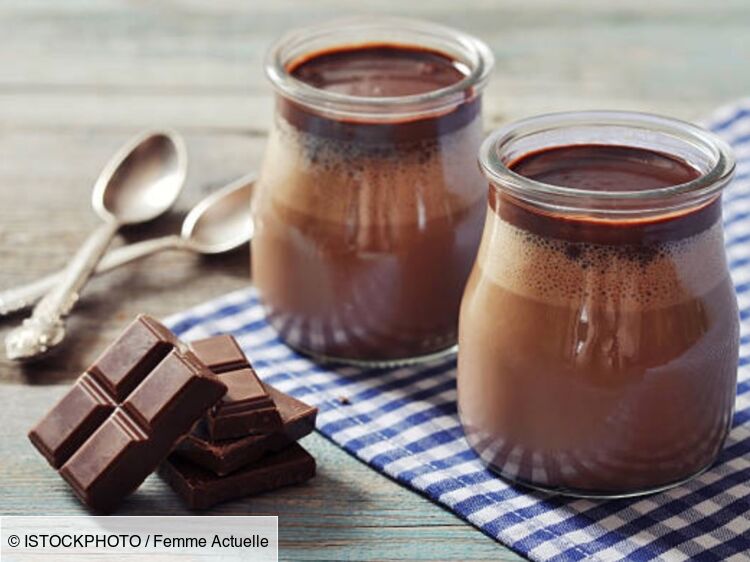 Panna cotta au chocolat