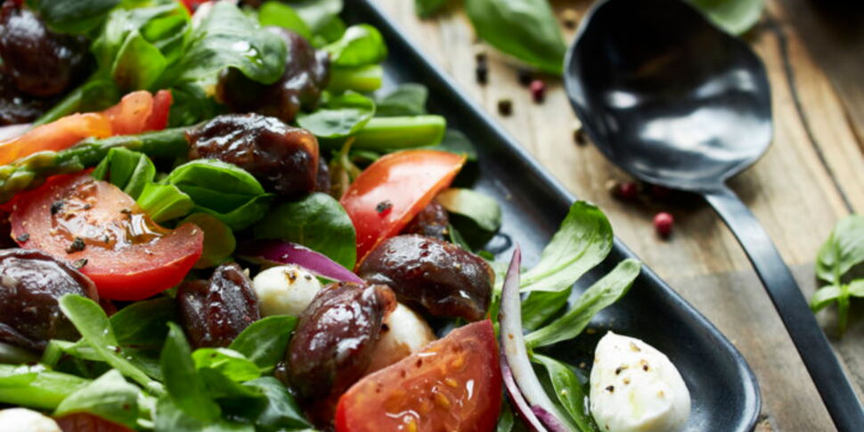 Salade fraîcheur aux gésiers de canard confit facile et rapide ... Salade fraîcheur aux gésiers de canard confit facile et rapide ...