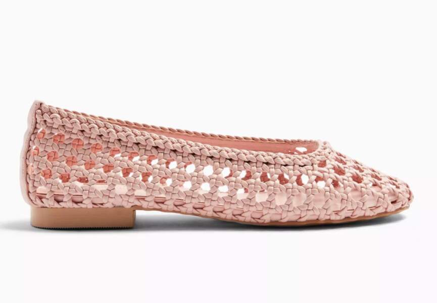 chaussure plateforme corde