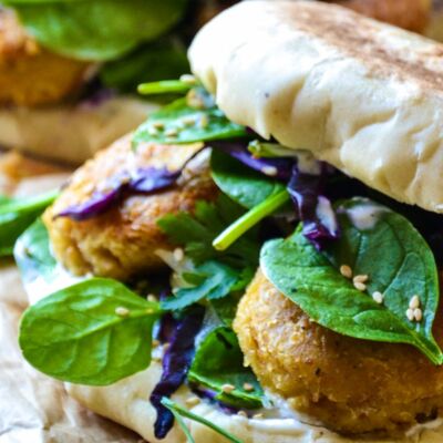 Pain pita maison et ses falafels Pain pita maison et ses falafels