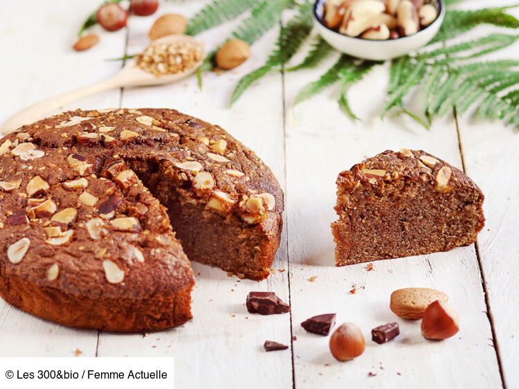 Gateau Au Chocolat Et Fruits Secs Decouvrez Les Recettes De Cuisine De Femme Actuelle Le Mag