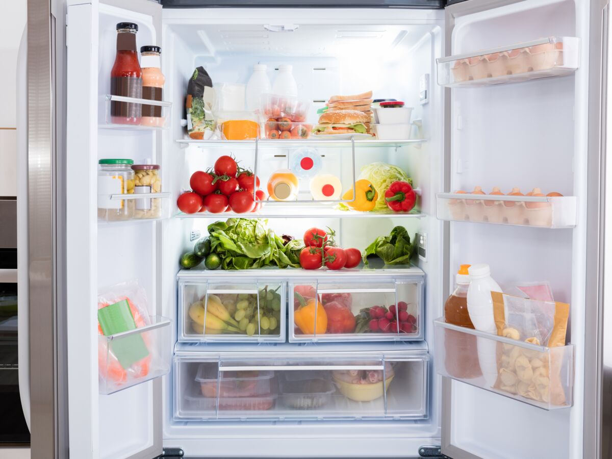 Le produit à shopper : le rangement pour réfrigérateur, gain de place et  d'argent - Elle Décoration