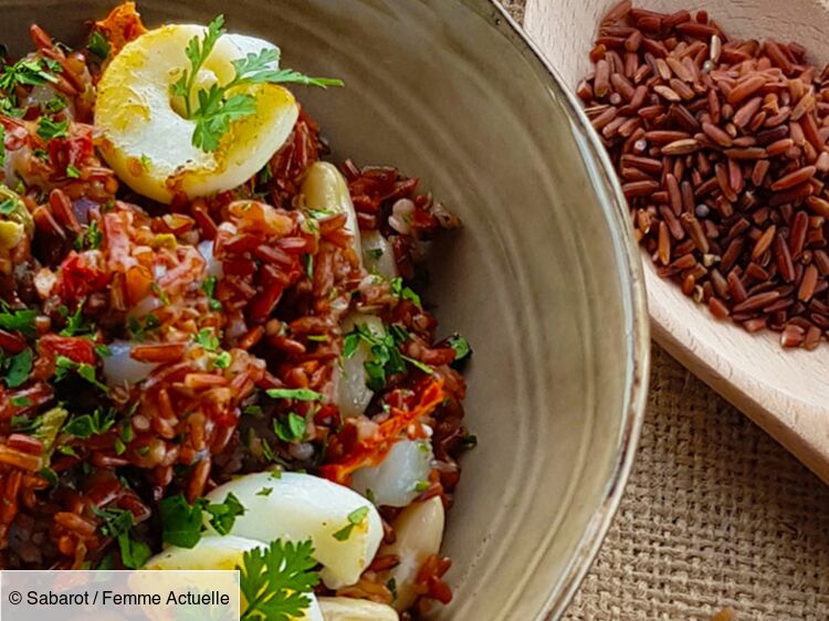 Salade de riz rouge des empereurs et calamars : découvrez les recettes de  cuisine de Femme Actuelle Le MAG