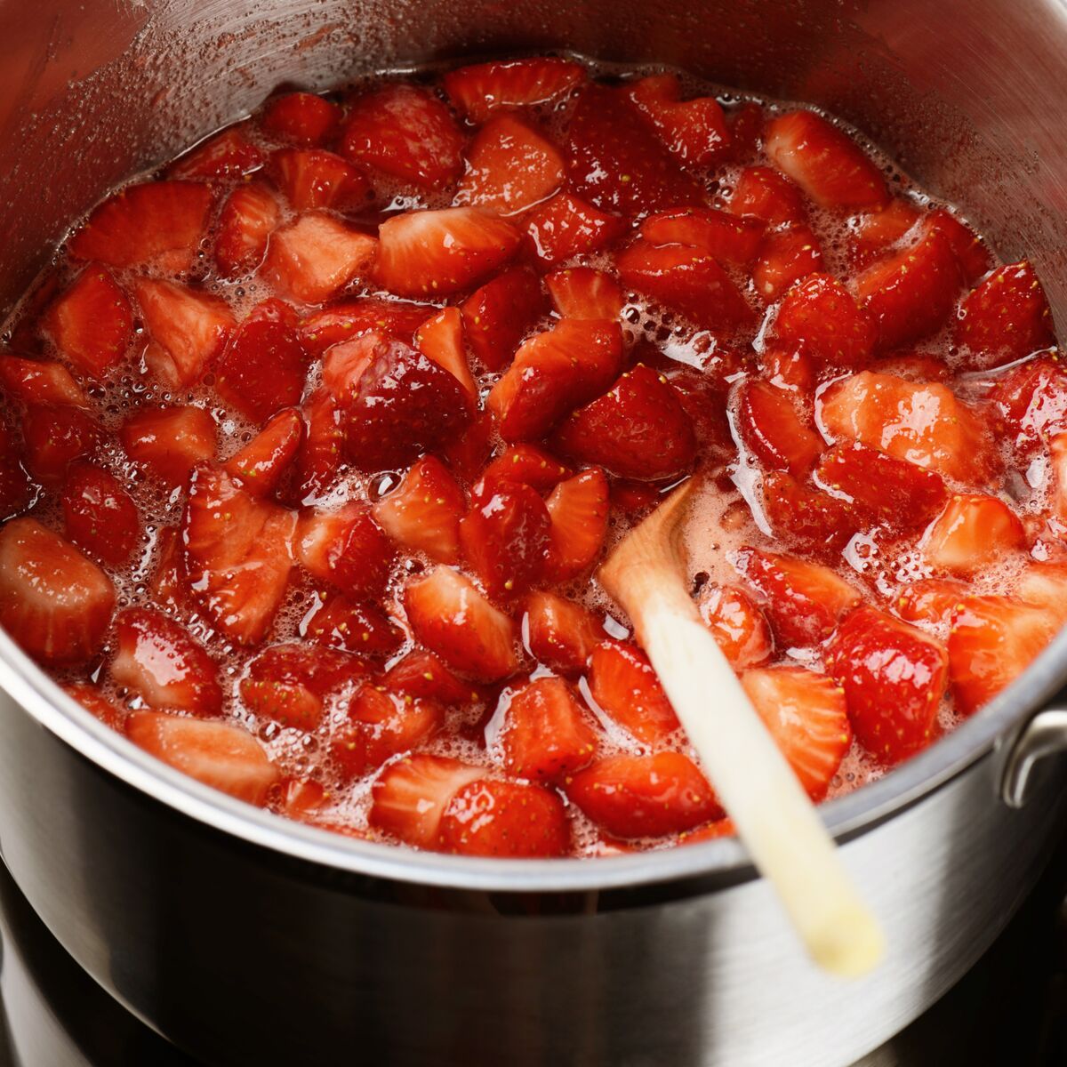 Recette de confiture aux fraises sans cuisson