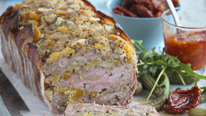 Terrine de porc aux abricots et aux noix : découvrez les recettes de