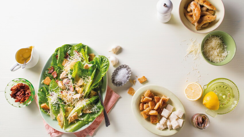 "Tous En Cuisine" : La Recette De La Salade César De Cyril Lignac ...