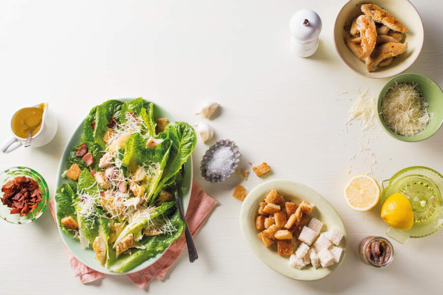 Cyril Lignac : Ses Délicieuses Recettes De Salades Composées - Femme ...