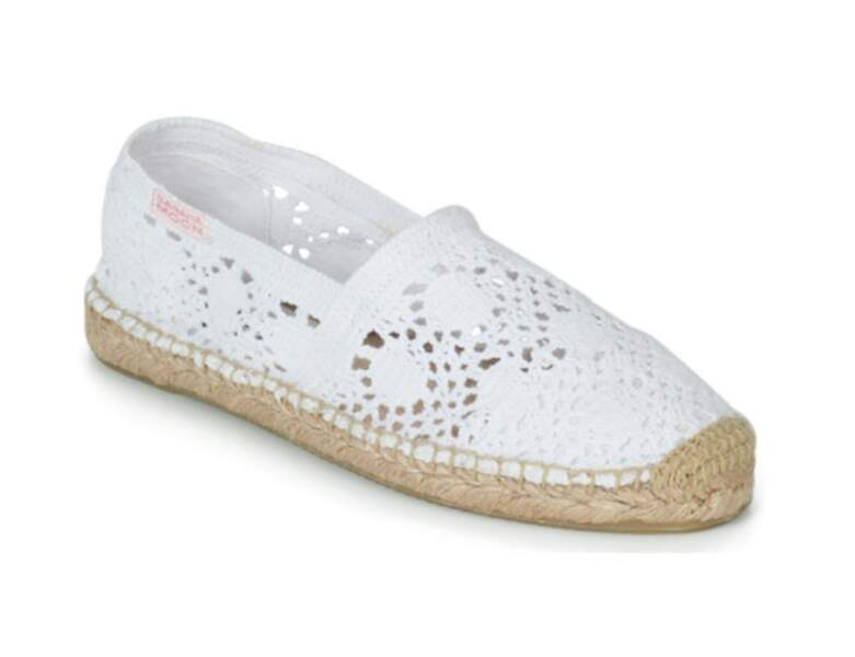 chaussures raphia