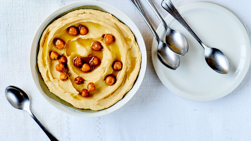 Houmous Aux Pois Chiches Et Avocat Decouvrez Les Recettes De Cuisine De Femme Actuelle Le Mag