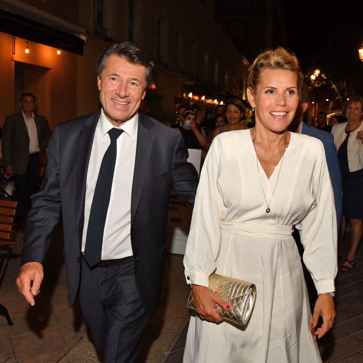 Laura Tenoudji Et Christian Estrosi Fetent Les Municipales Avec Leur Fille Bianca Femme Actuelle Le Mag