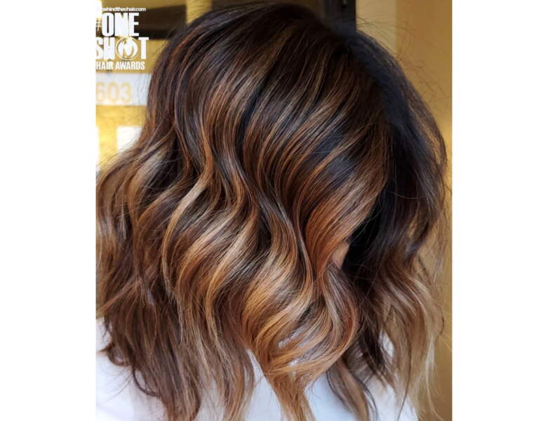 Ombre Hair Sur Brune Carre