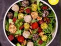 Salade multicolore de chèvre frais : la recette épatante du chef fromager