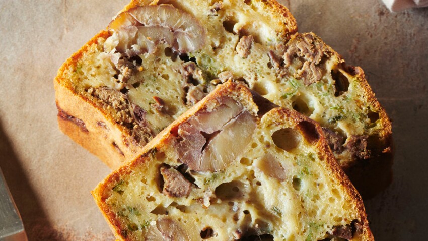 Cake Foies De Volaille Persil Chataigne Decouvrez Les Recettes De Cuisine De Femme Actuelle Le Mag
