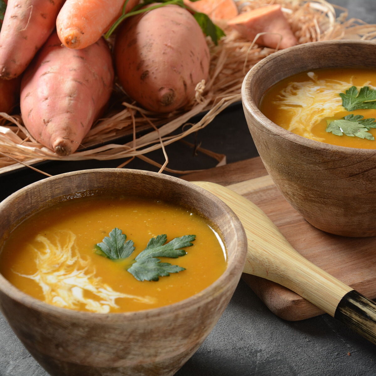 Nos Recettes Faciles De Veloute De Patates Douces Femme Actuelle Le Mag