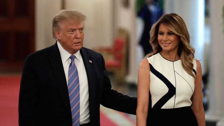 Donald Trump En Deuil Sa Femme Melania Rejette Son Mari Devant Les Cameras Femme Actuelle Le Mag