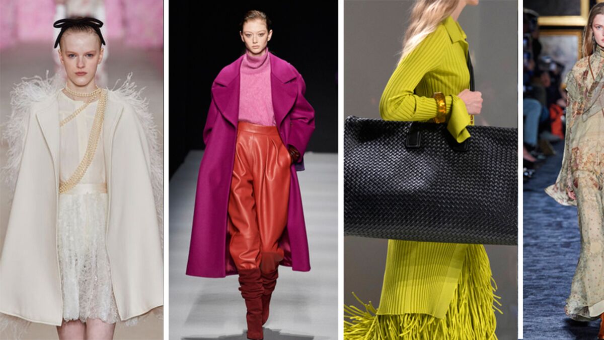 Les tendances mode automne hiver 2020 2021