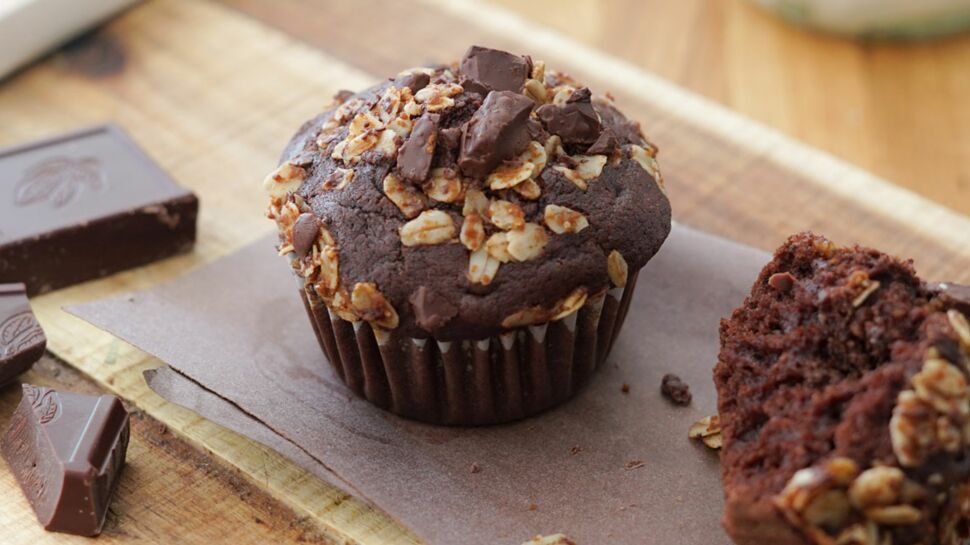 Muffins chocolat-coco