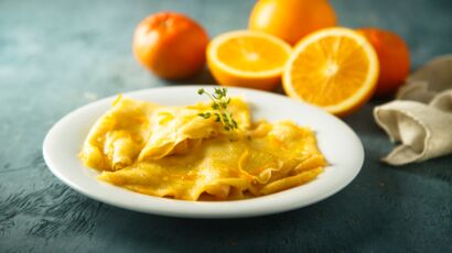 Crepes Suzette Decouvrez Les Recettes De Cuisine De Femme Actuelle Le Mag