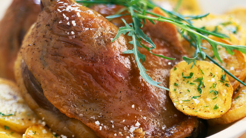 Recette Confit De Canard Pommes Sarladaises