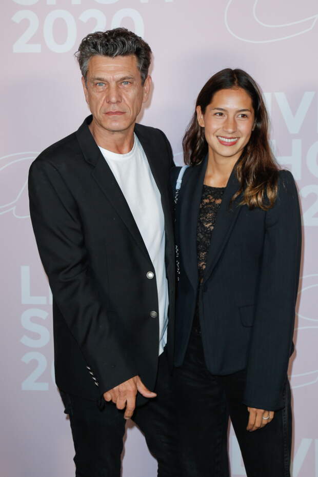 Marc Lavoine Et Line Papin, Complices Pour Leur Première Sortie De ...