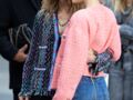 Vanessa Paradis et sa fille Lily Rose Depp au défilé Chanel