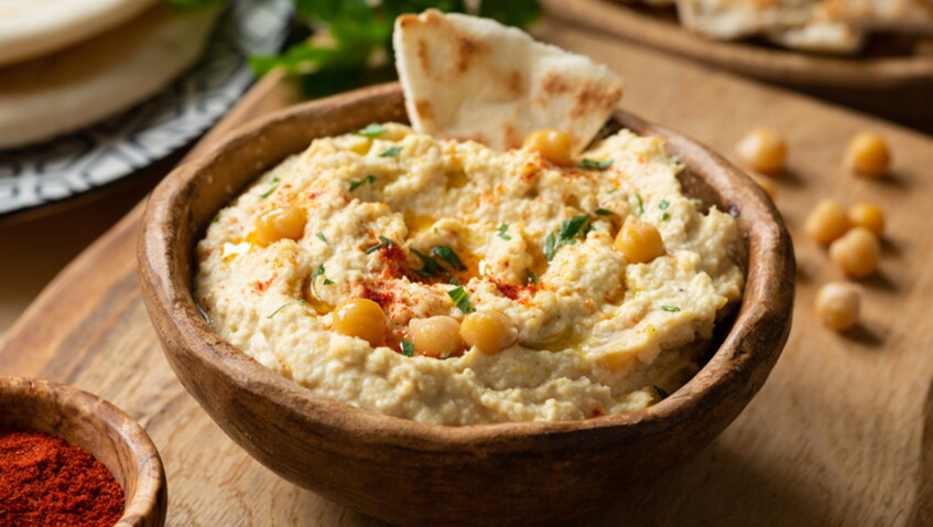 Recette Houmous Cyril Lignac