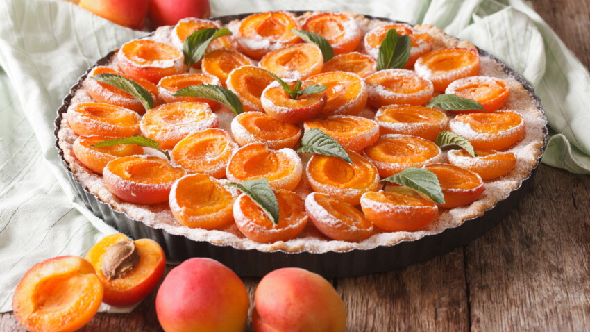 Tarte aux abricots sans crème rapide : découvrez les recettes de ...