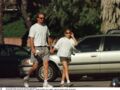 Kevin Costner et sa fille Annie, 1996