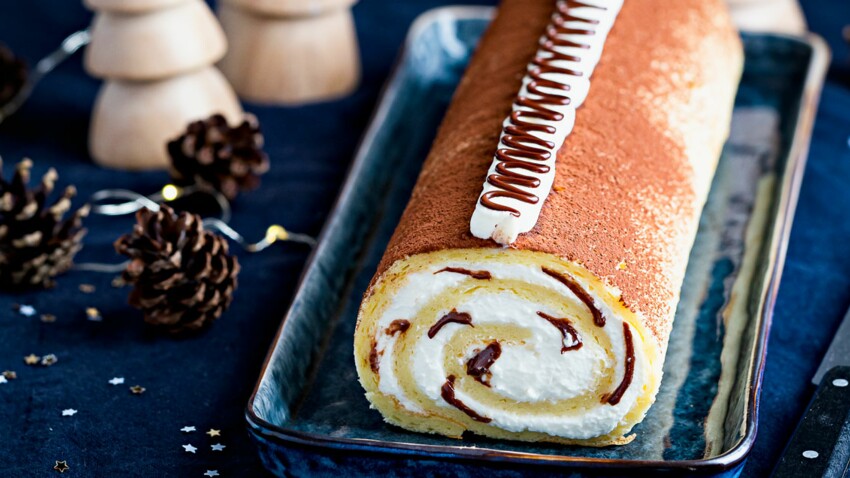 Buche De Noel Au Nutella Du Chef Gregory Cohen Facile Et Rapide Decouvrez Les Recettes De Cuisine De Femme Actuelle Le Mag