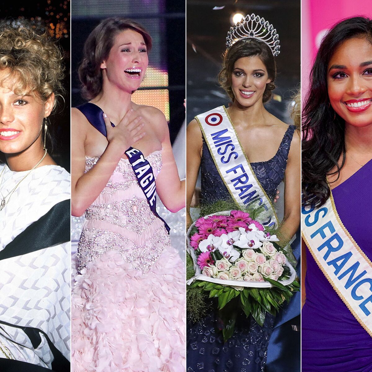 Miss France Nathalie Marquay Laury Thilleman Iris Mittenaere Clemence Botino Les Photos D Un Siecle De Miss France Femme Actuelle Le Mag