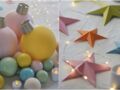Déco de Noël multicolore : nos tutos créatifs pour décorer la table 