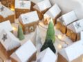 DIY Noël : un village enneigé pour décorer son intérieur