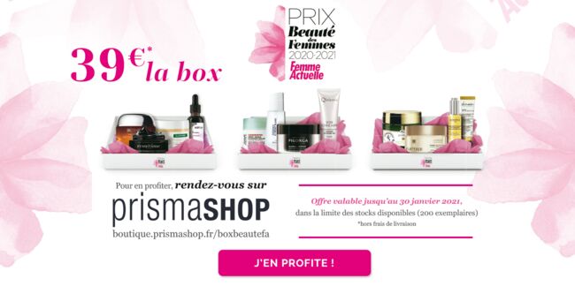 Bon plan : découvrez nos box beauté Femme Actuelle à partir de 39 euros