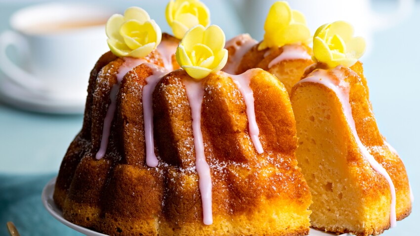 Gateau Au Fromage Blanc Et A La Fleur D Oranger Decouvrez Les Recettes De Cuisine De Femme Actuelle Le Mag