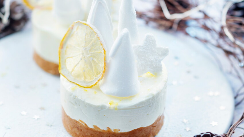 Cheesecake Au Citron Et Chocolat Blanc Decouvrez Les Recettes De Cuisine De Femme Actuelle Le Mag