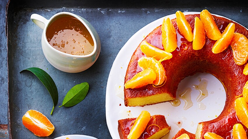 Gateau Moelleux A La Clementine Decouvrez Les Recettes De Cuisine De Femme Actuelle Le Mag