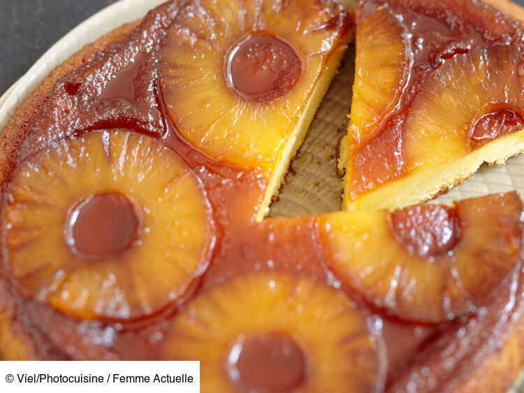 Gateau Renverse A L Ananas Decouvrez Les Recettes De Cuisine De Femme Actuelle Le Mag