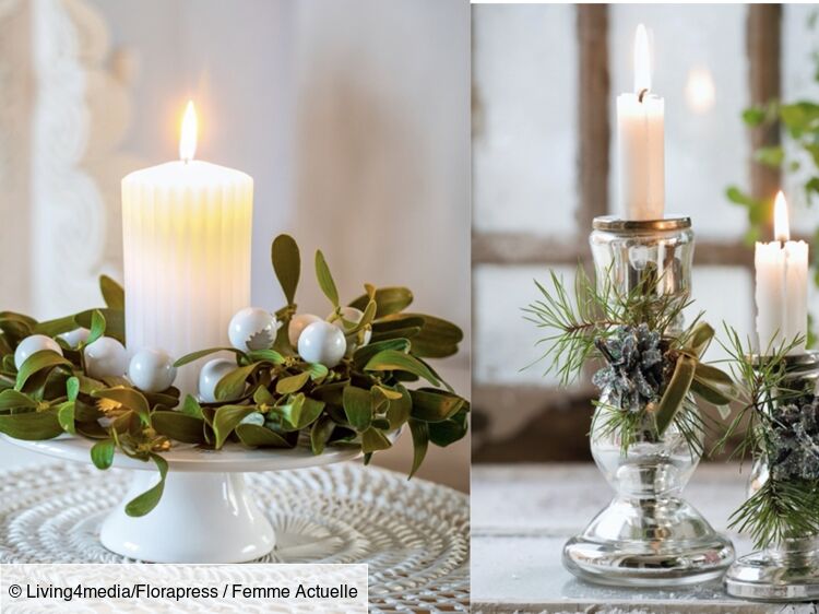 DIY Noël : comment décorer des bougies ? - Marie Claire