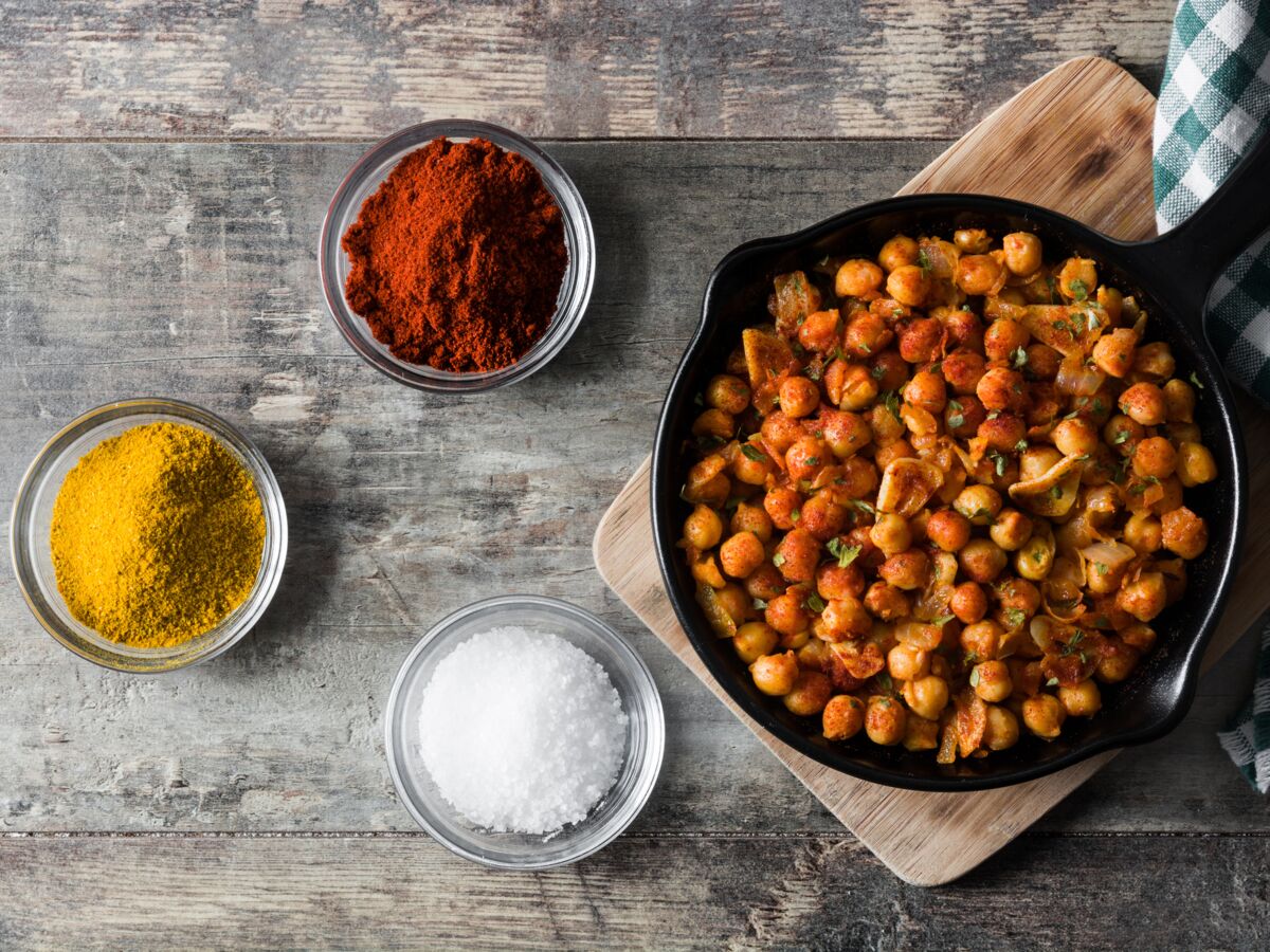 Immunité : le curry de pois chiche aux épinards, une recette riche en antioxydants