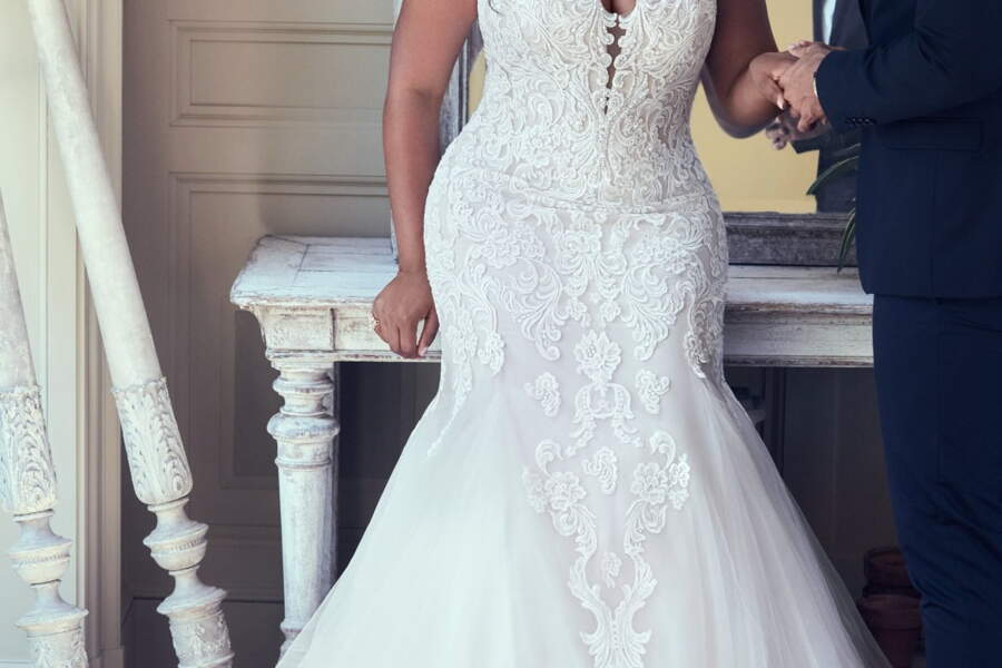 Mariage 2021 : les plus belles robes de mariée grande taille - Femme