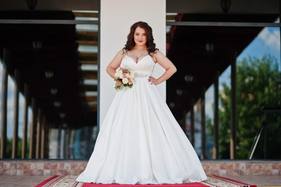 Mariage 2021 : les plus belles robes de mariée grande taille - Femme