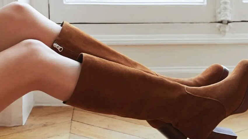 bottes vintage femme