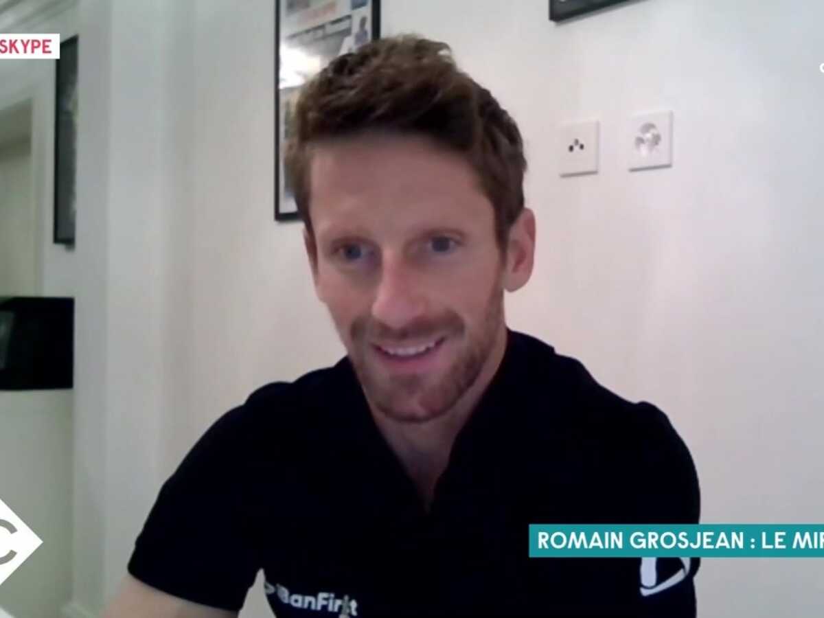 Romain Grosjean revient sur son accident : "J’ai retrouvé un dernier souffle en pensant fort à mes enfants !"