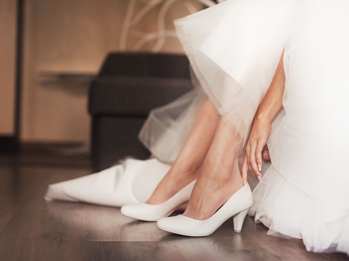 Chaussure de store la mariée