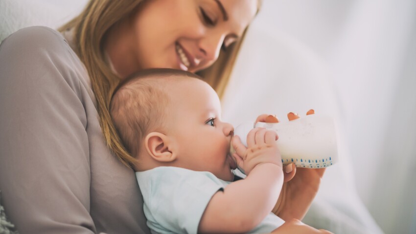 Lait Anti Reflux Quelles Solutions Pour Les Bebes Sujets Aux Rgo Et Regurgitations Femme Actuelle Le Mag