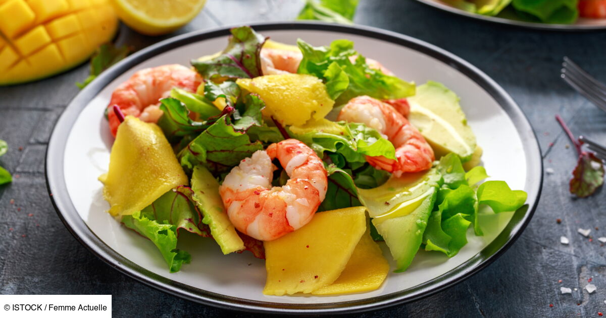 Salade Crevette Avocat Pamplemousse Cyril Lignac