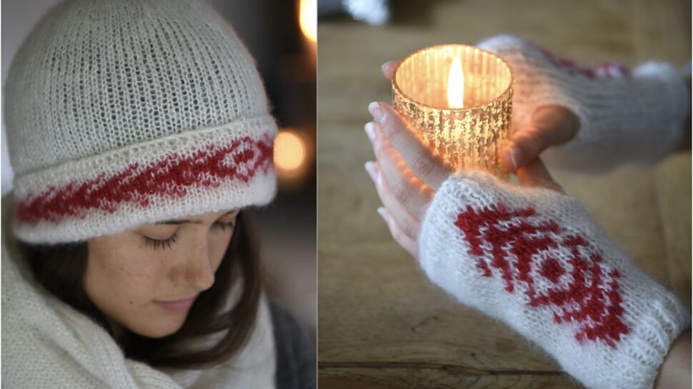 Echarpe, bonnet, mitaines : 3 créations à tricoter cet hiver