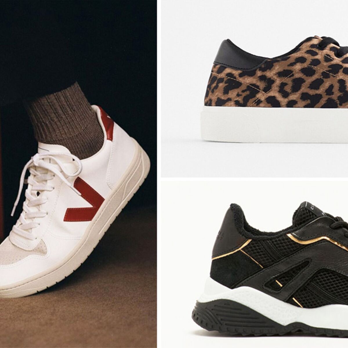 Voici les baskets les plus tendance du moment Femme Actuelle